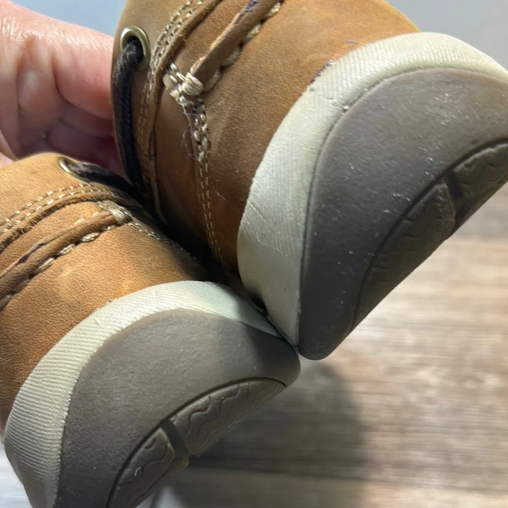 Rockport Brown work  Shoes steel toe shoes size 9.5 wide